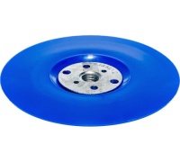 Тарелка опорная ЗУБР 125мм М14 пластиковая под круг фибровый Арт. 35775-125