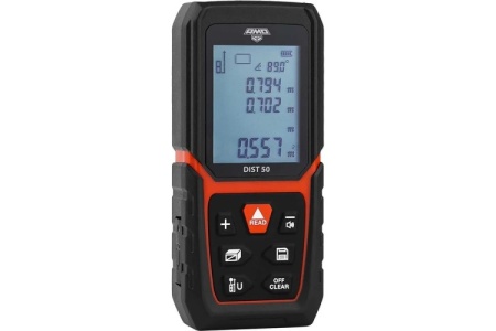 Дальномер лазерный AMO DIST 50 50м точн 2мм Арт. 857409