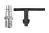 Дрель пневматическая Thorvik RAD1018 1/4" 10мм 141л/мин 6.3Атм ЗВП Арт. 52202