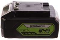 Аккумулятор Greenworks G24B4, 24V, 4 А.ч