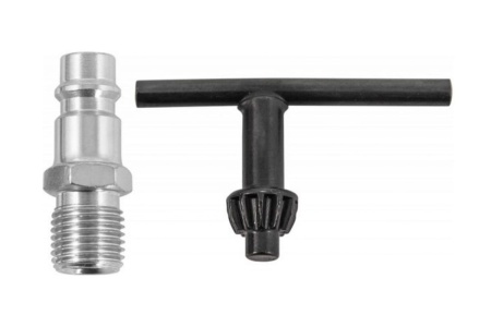 Дрель пневматическая Thorvik RAD1018 1/4" 10мм 141л/мин 6.3Атм ЗВП Арт. 52202