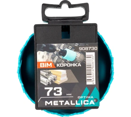 Коронка METALLICA Optima 73мм по мет/дер/пласт Арт. 908730