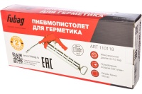 Пневмопистолет для герметика FUBAG 198л/мин Арт. 110118