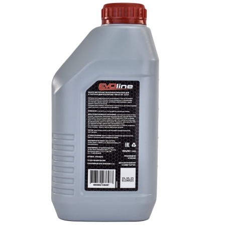Масло моторное EVOline для 4-х тактных двигателей, полусинтетическое, SAE 10W-40 API SJ/CF, 1 л