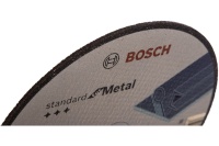 Диск отрезной по металлу BOSCH 230x3мм Standart прям 25шт/уп Арт. 2608603168