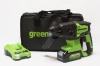 Перфоратор акк GREENWORKS GD24SDS2K4 SDS+ 24V*4Ач Li-Ion 2Дж 3 реж. акк и ЗУ Арт. 3803007UB