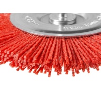 Щетка дисковая 50мм, нейлоновая со штифтом, для дрелей ЗУБР Арт. 35161-050_z02