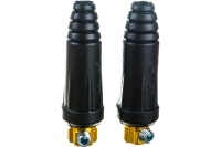 Вилка для сварочного кабеля (Dx50) 2шт/уп ELITECH Арт. 0606.014900