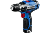 Дрель-шуруповерт акк ЗУБР DL-121-22F 12V*2Ah Li-Ion БЗП 2 акк. ЗУ кейс Арт. DL-121-22F