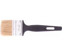 Кисть плоская "Стандарт", 50 х 6 мм, нат. щетина, пласт. ручка Сибртех Арт. 82504