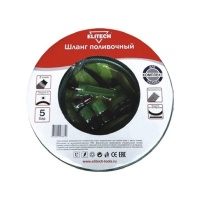 Шланг полив. Elitech 3/4" 25м 4бар армир. ПВХ +комплект для полива Арт. 1005.001600