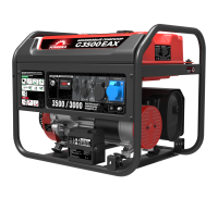 Генератор бенз SUNREKA G3500EAX 3/3,5кВт 220В эл.старт Арт. 211002