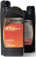 Масло для 4-х тактных двигателей возд.охлаж VILLARTEC 4T GARDEN SAE 30 1л Арт. VIL4TW301M