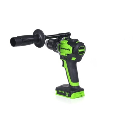 Дрель-шуруповерт акк GREENWORKS GD24DD90 24V Li-Ion 90Нм бесщет.дв. 2 скор. без акк и ЗУ Арт. 3707507
