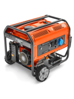 Генератор бенз Husqvarna G5500P 5/5.5кВт 220В эл. старт Арт. 9676652-01