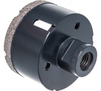 Коронка алмазная HILBERG 68мм М14 по керамограниту для УШМ (сухое сверление) Арт. HH668