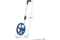 Колесо измерительное ЗУБР 9999м Арт. 34880