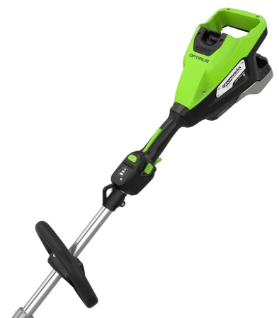 Триммер аккумуляторный Greenworks ST161S, 82V, 1,6 кВт, 43 см, бесщеточный, с 1хАКБ 5 Ач и ЗУ