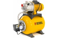 Станция насосная Denzel PS1000X, 1000 Вт, 3500 л/ч, ресивер 24 л, нерж. Арт. 97211