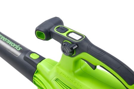 Воздуходув-пылесос аккумуляторный GREENWORKS GD40BVII 40V 858 м.куб./ч без АКБ и ЗУ Арт. 2406907