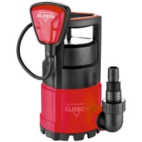 Насос дренажный Elitech НПД 400 400Вт, 120л/мин, 5мм, ЧВ, в7м, г5м Арт. НПД 400