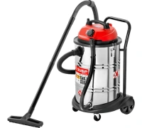 Пылесос ЗУБР ПУ-60-1400 М4 1.4кВт 60л 180мБар розетка Арт. ПУ-60-1400 М4