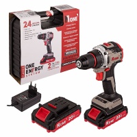 Дрель-шуруповерт акк NUMBER ONE CDI20/2,0-SPRO-2B 20V*2Ah Li-ion 45Нм Арт. CDI20/2,0-SPRO-2B 1