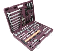 Набор инструмента универсальный 77 предметов 1/4" 1/2" TS077/12 Thorvik 12-ти гранный Арт. 54006