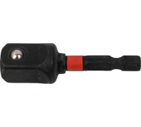 Адаптер ударный для головок MILWAUKEE SHOCKWAVE 1/4" HEX x 1/2" GEN II Арт. 4932478803