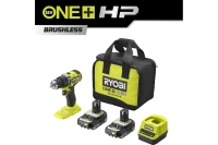 Дрель-шуруповерт акк Ryobi ONE+ RDD18C-220S 18V*2Ah Li-Ion 54Нм Арт. 5133004980