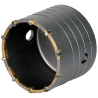 Коронка по бетону 76 мм Elitech М22 без хвостовика Арт. 1820.107700