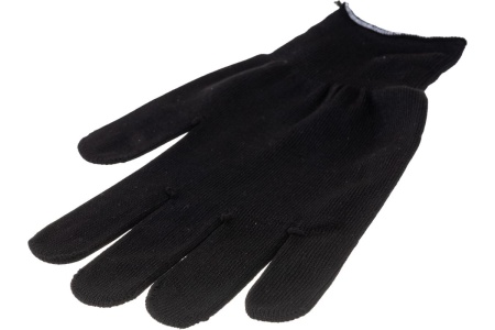 Перчатки Нейлон, ПВХ точка, 13 класс, черные, XL Арт. 67848
