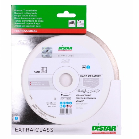 Диск алм DISTAR 180*25.4*1.4мм 1A1R Hard ceramics керамогранит Арт. 11120048014