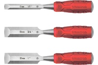 Набор стамесок по дереву 3шт WORKPRO Арт. WP201300