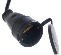 Удлинитель-шнур ЗУБР 4000Вт 1 гнездо 20м, КГ 3х2,5 мм2 Арт. 55017-20