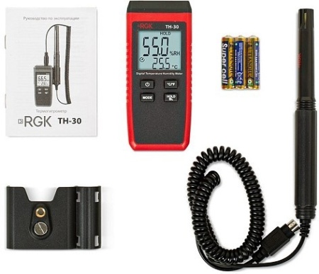 Термогигрометр RGK TH-30 Арт. 776325