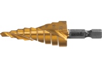 Сверло ступенчатое HSS, 4-6-8-10-12-14-16-18-20 мм MATRIX Арт. 72356