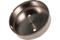 Коронка по стеклу и керамике 105х55 мм с центрирующим сверлом Vertextools Арт. 336-105-55