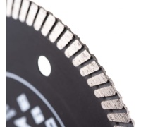 Диск алмазный Trio-Diamand 125*22,23*1,2мм Турбо ультратонкий Grand hot press сух/мок керамогранит Арт. GTT702