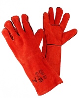 Краги спилковые пятипалые тип "ТРЭК" Арт. КРА466