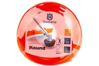 Корд трим. Husqvarna Whisper (бесшумный круглый) 2.4мм 15м Арт. 5784374-01