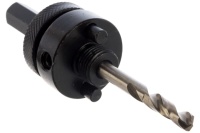 Адаптер со сверлом для пил круговых Bi-metal 32-121 мм., HEX FIT Арт. 36896