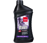Масло 4-х тактных двигателей AEG Ultimate SAE 5W30 API SJ/CF 4Т 600мл п/син. Арт. 33292