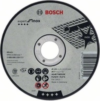 Диск отрезной по нерж BOSCH 115x2мм BEST FOR INOX Арт. 2608600093