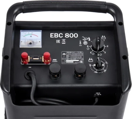Пуско-зарядное устр-во Elitech HD ЕВС 800 10/100А 12/24В 230В Арт. EBC 800