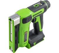  Гвозде/Скобозабиватель GREENWORKS G24CS10, 24V, 60 уд/мин