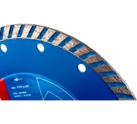 Диск алм ЗУБР 180*22.2мм турбо сегм. сух.мокр. Б Кир. Кер. Г М Арт. 36652-180