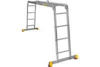 Лестница-трансформер алюм. 4х4 122/233/466см проф. Алюмет Арт. T444