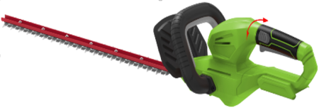 Ножницы акк. GREENWORKS G24HT56 24V 56см без акк и ЗУ Арт. 2205507