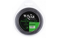 Леска для триммера TUSCAR Round Whisper DUO Professional 2.7мм*12м Арт. 10172527-12-1
